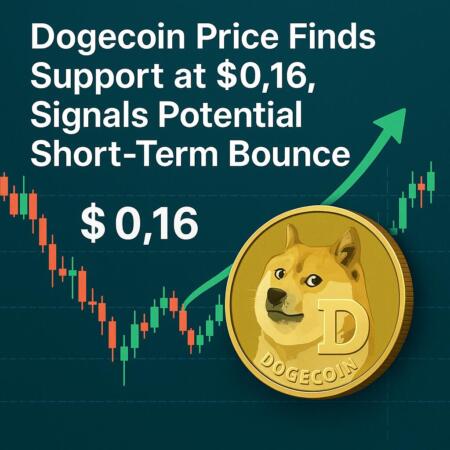 Dogecoin Price Finds Support At $0.16, Signals Potential Short-Term Bounce