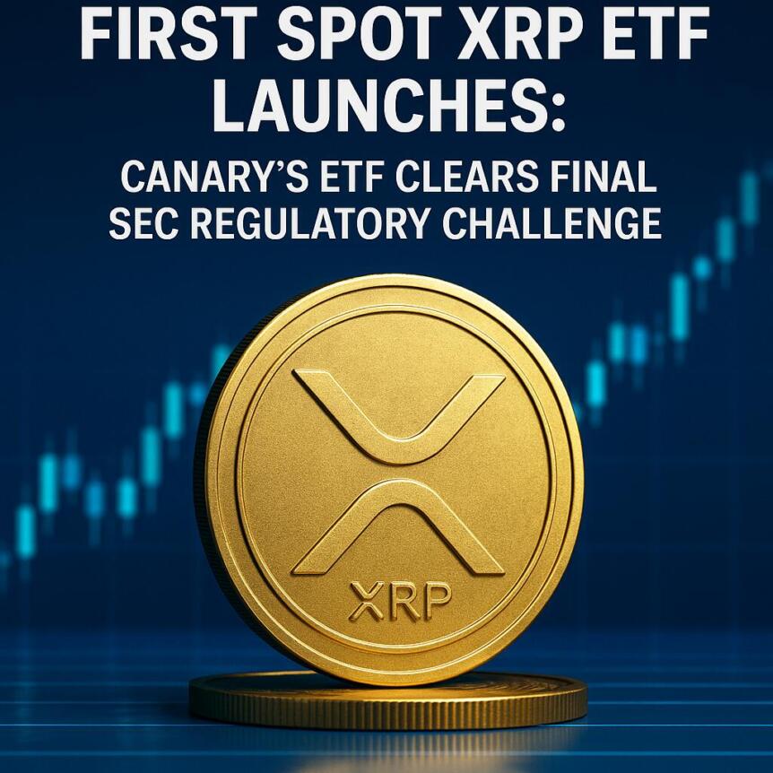 First Spot XRP ETF Launches: Canary’s ETF Clears Final SEC Regulatory Challenge First Spot Xrp Etf Launches: Canary’s Etf Clears Final Sec Regulatory Challenge