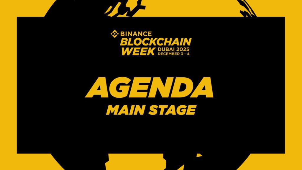 Binance Blockchain Week Main Stage Agenda Binance Blockchain Week Main Stage Agenda
