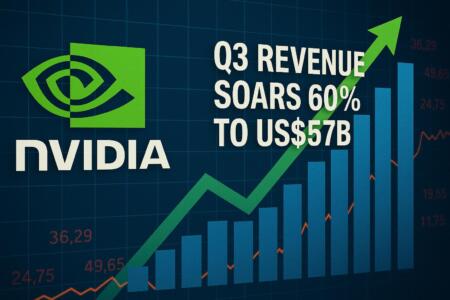 Nvidia’s Q3 Revenue Soars 60 per cent to US$57B Nvidia's Q3 Revenue Soars 60 Per Cent To Us$57b