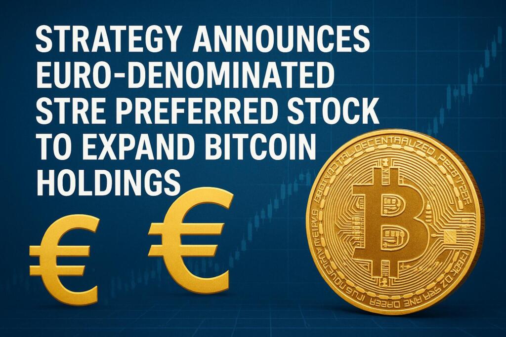 Strategy Announces Euro-Denominated STRE Preferred Stock to Expand Bitcoin Holdings