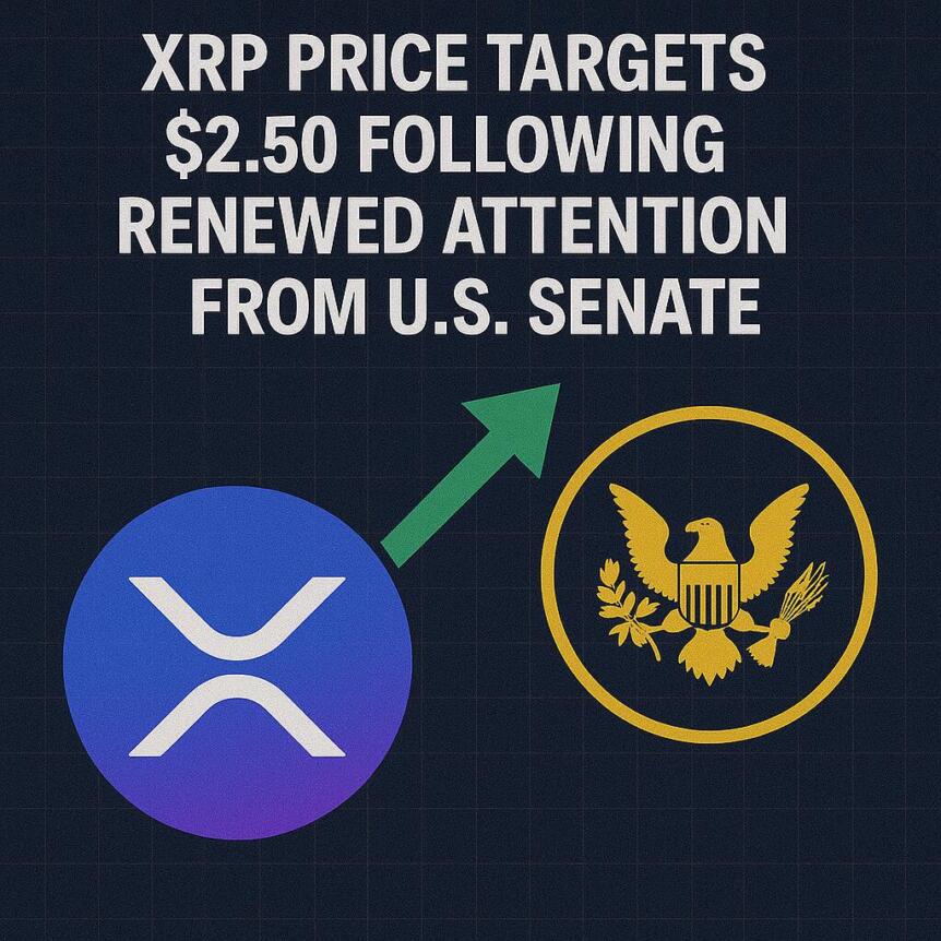 XRP Price Targets $2.50 Following Renewed Attention From U.S. Senate Xrp Price Targets $2.50 Following Renewed Attention From U.s. Senate
