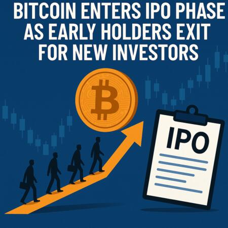 Bitcoin Enters Ipo Phase As Early Holders Exit For New Investors