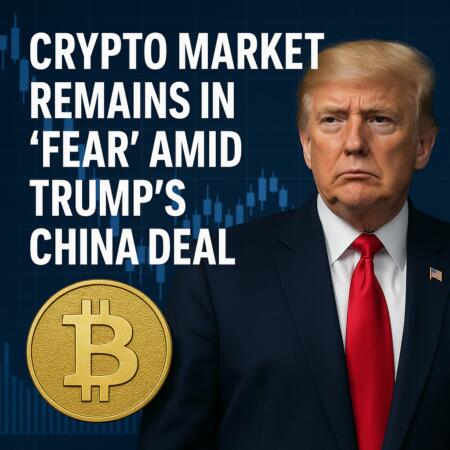 Crypto Market Remains In 'fear' Amid Trump's China Deal