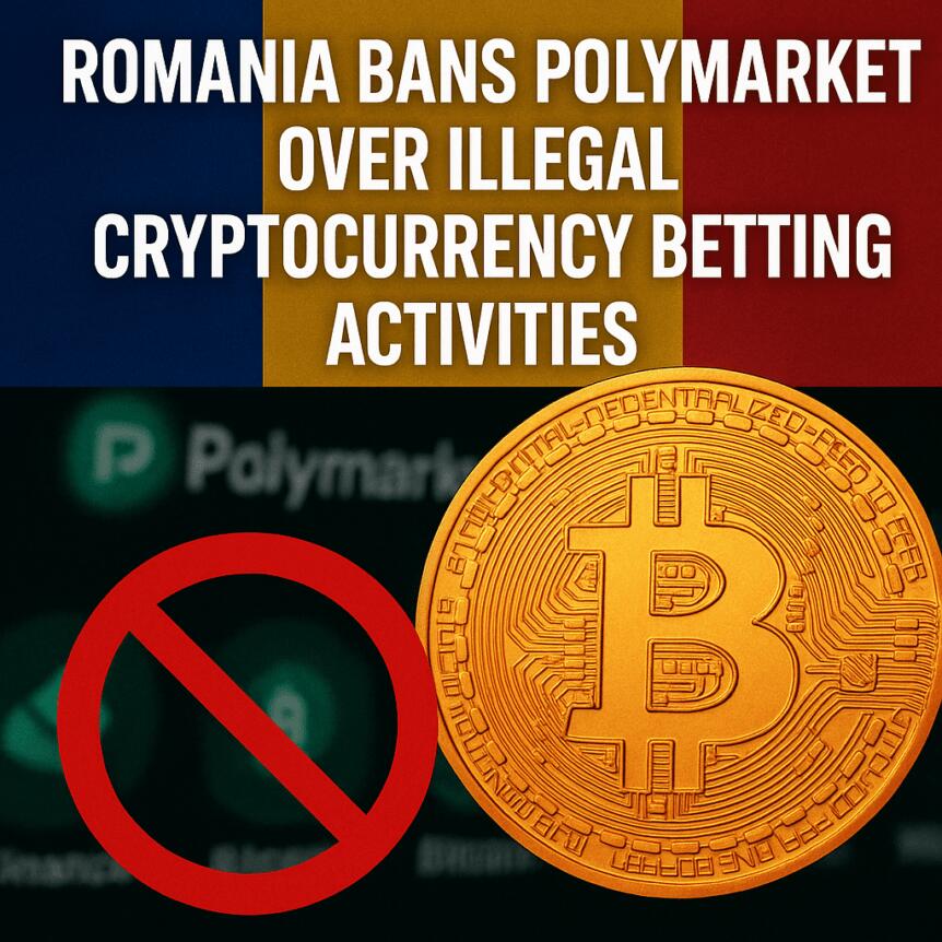 Romania Bans Polymarket Over Illegal Cryptocurrency Betting Activities Romania Bans Polymarket Over Illegal Cryptocurrency Betting Activities