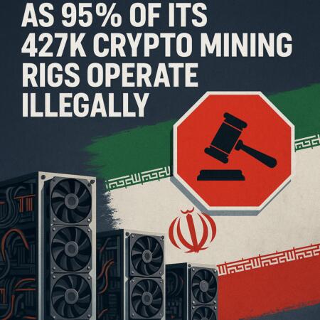Iran To Crack Down Hard As 95% Of Its 427k Crypto Mining Rigs Operate Illegally