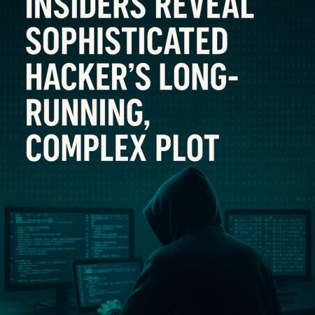Insiders Reveal Sophisticated Hacker’s Long-Running, Complex Plot Insiders Reveal Sophisticated Hacker’s Long-Running, Complex Plot
