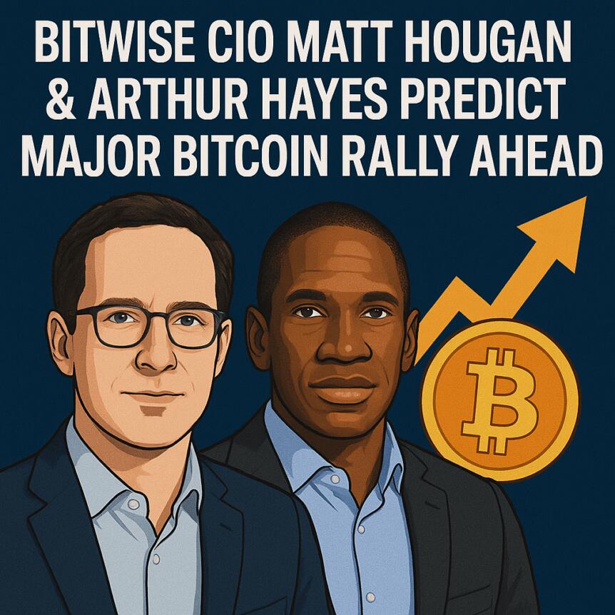 Bitwise CIO Matt Hougan & Arthur Hayes Predict Major Bitcoin Rally Ahead Bitwise Cio Matt Hougan & Arthur Hayes Predict Major Bitcoin Rally Ahead