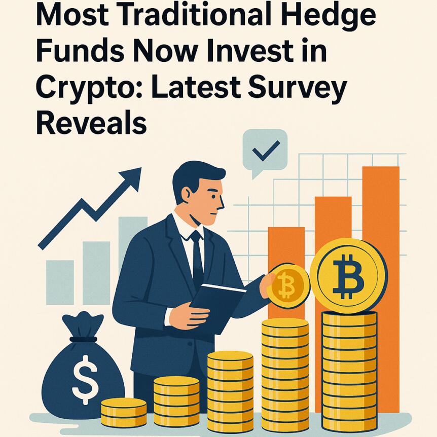 Most Traditional Hedge Funds Now Invest in Crypto: Latest Survey Reveals Most Traditional Hedge Funds Now Invest In Crypto: Latest Survey Reveals