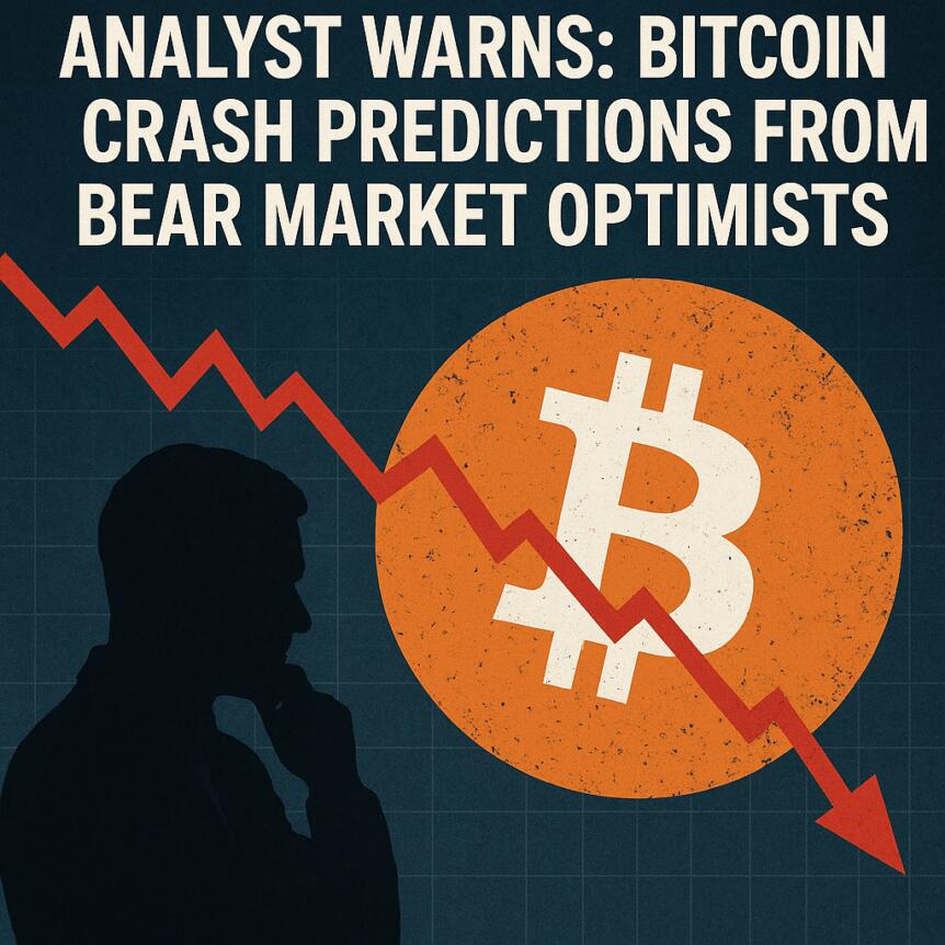 L'analyste avertit : Prédictions d'effondrement du Bitcoin de la part des optimistes du Marché à la baisse