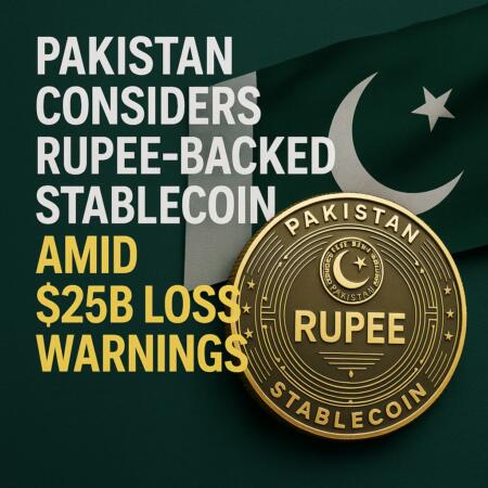 Pakistan Considers Rupee-Backed Stablecoin Amid $25b Loss Warnings