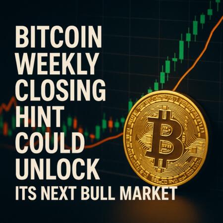 Bitcoin Weekly Closing Hint Could Unlock Its Next Bull Market Bitcoin Weekly Closing Hint Could Unlock Its Next Bull Market