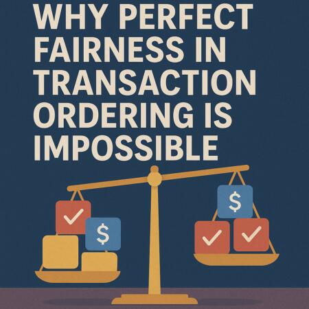 Why Perfect Fairness in Transaction Ordering is Impossible Why Perfect Fairness In Transaction Ordering Is Impossible
