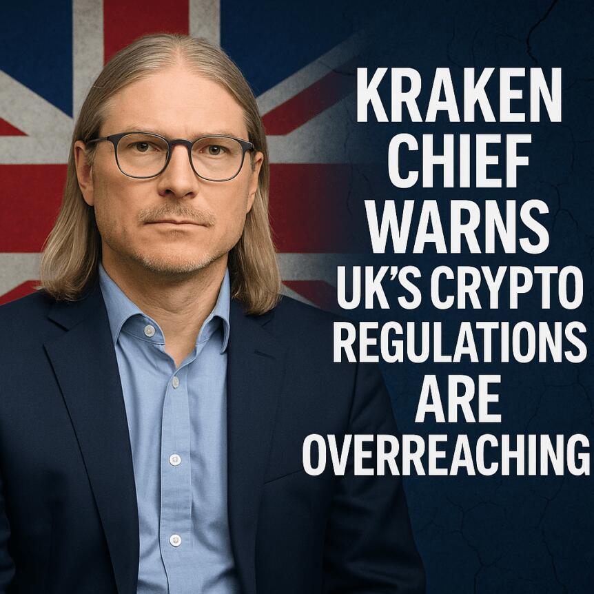 Kraken Chief Warns UK’s Crypto Regulations Are Overreaching Kraken Chief Warns Uk’s Crypto Regulations Are Overreaching