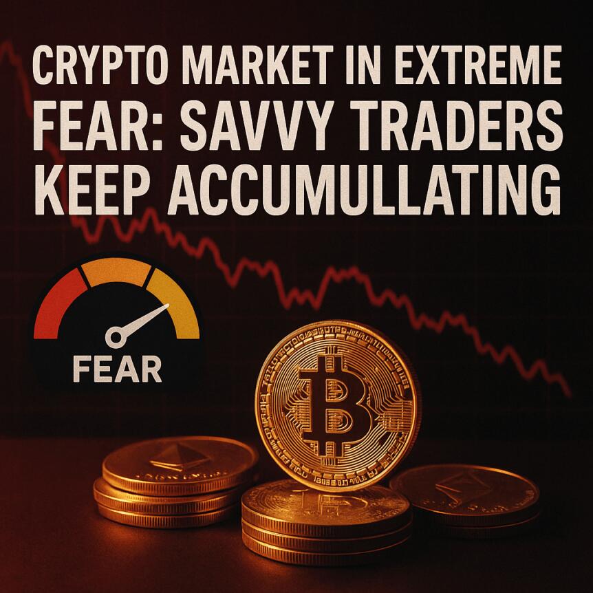 Crypto Market in Extreme Fear: Savvy Traders Keep Accumulating Crypto Market In Extreme Fear: Savvy Traders Keep Accumulating