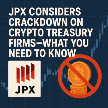 Jpx Considers Crackdown On Crypto Treasury Firms—what You Need To Know