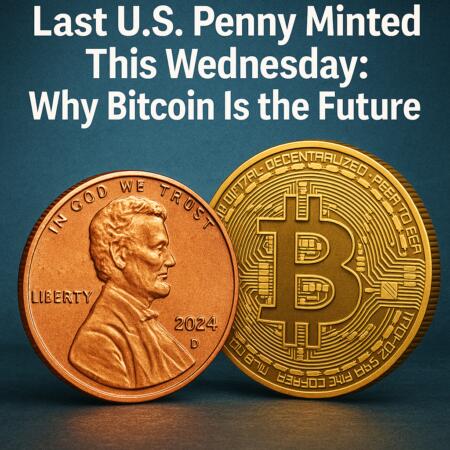 Last U.s. Penny Minted This Wednesday: Why Bitcoin Is The Future
