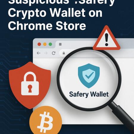 Security Experts Uncover Suspicious “Safery” Crypto Wallet on Chrome Store Security Experts Uncover Suspicious "safery" Crypto Wallet On Chrome Store