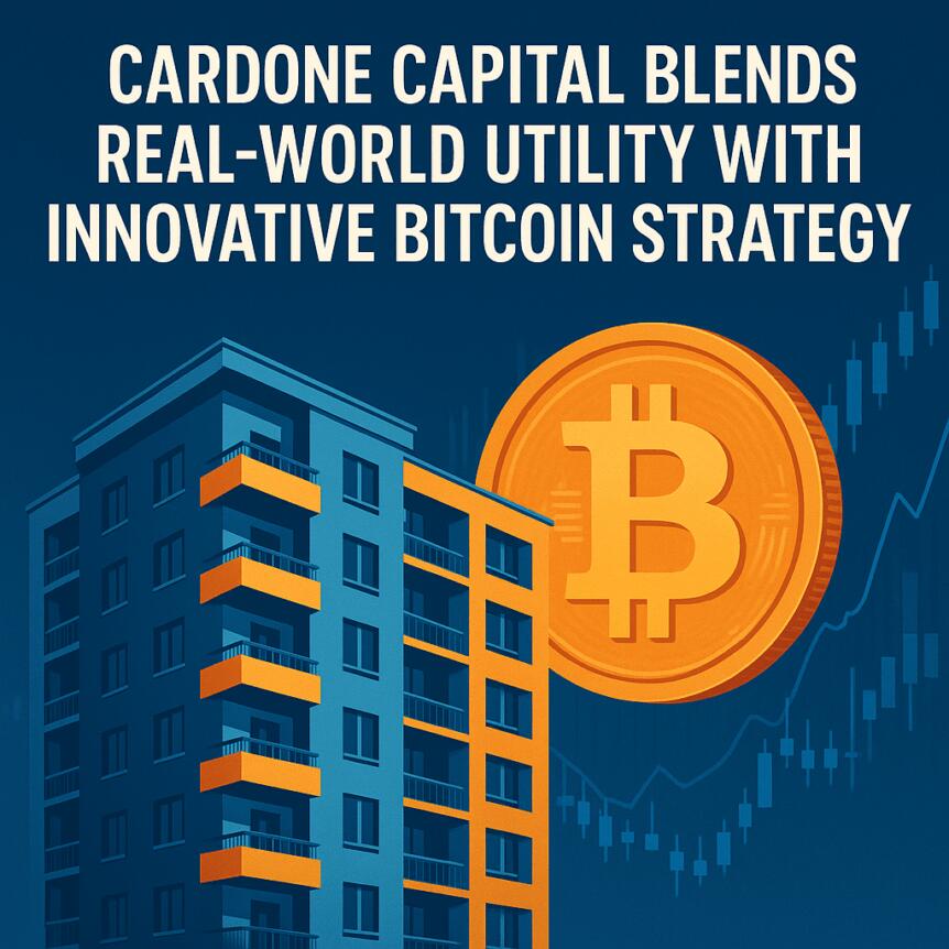 Cardone Capital Blends Real-World Utility with Innovative Bitcoin Strategy