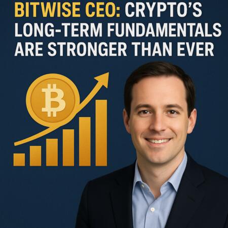 Bitwise CEO: Crypto’s Long-Term Fundamentals Are Stronger Than Ever Bitwise Ceo: Crypto's Long-Term Fundamentals Are Stronger Than Ever