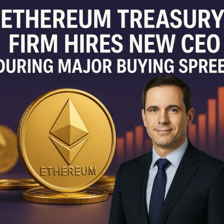 Ethereum Treasury Firm Hires New CEO During Major Buying Spree Ethereum Treasury Firm Hires New Ceo During Major Buying Spree