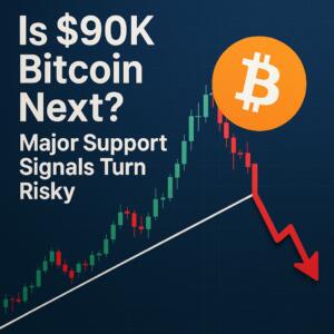 Is $90K Bitcoin Next? Major Support Signals Turn Risky Is $90k Bitcoin Next? Major Support Signals Turn Risky