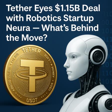Tether Eyes $1.15B Deal with Robotics Startup Neura — What’s Behind the Move? Tether Eyes $1.15b Deal With Robotics Startup Neura — What’s Behind The Move?