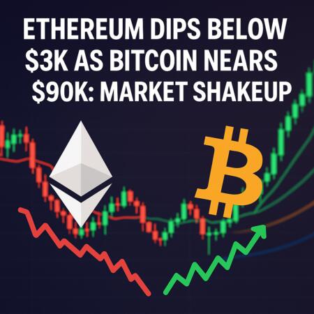 Ethereum Dips Below $3K as Bitcoin Nears $90K: Market Shakeup Ethereum Dips Below $3k As Bitcoin Nears $90k: Market Shakeup