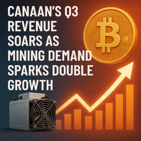 Canaan's Q3 Revenue Soars As Mining Demand Sparks Double Growth