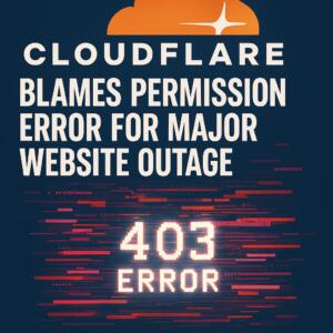 Cloudflare Blames Permission Error For Major Website Outage