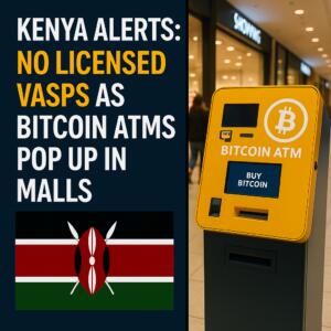Kenya Alerts: No Licensed Vasps As Bitcoin Atms Pop Up In Malls
