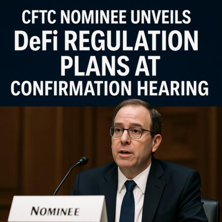 Cftc Nominee Unveils Defi Regulation Plans At Confirmation Hearing