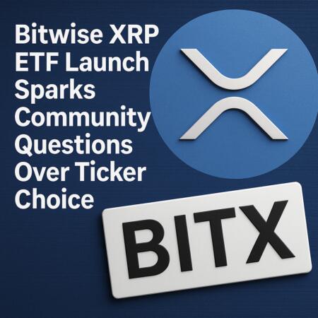 Bitwise XRP ETF Launch Sparks Community Questions Over Ticker Choice Bitwise Xrp Etf Launch Sparks Community Questions Over Ticker Choice