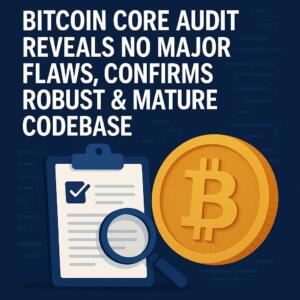 Bitcoin Core Audit Reveals No Major Flaws, Confirms Robust & Mature Codebase Bitcoin Core Audit Reveals No Major Flaws, Confirms Robust & Mature Codebase