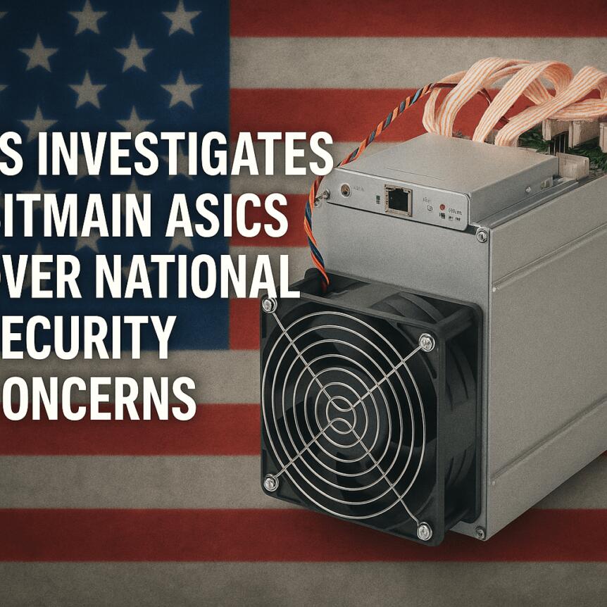 Us Investigates Bitmain Asics Over National Security Concerns