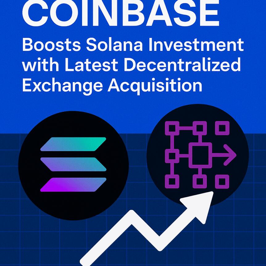Coinbase Boosts Solana Investment With Latest Decentralized Exchange Acquisition