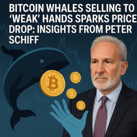 Bitcoin Whales Selling To 'weak' Hands Sparks Price Drop: Insights From Peter Schiff