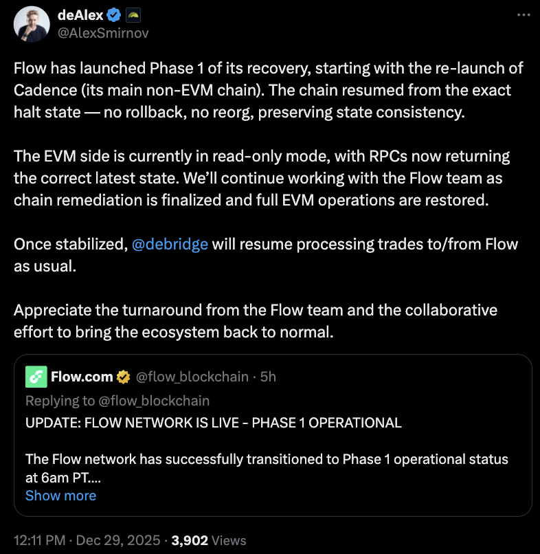 Decentralization, Community, Hacks, Flow