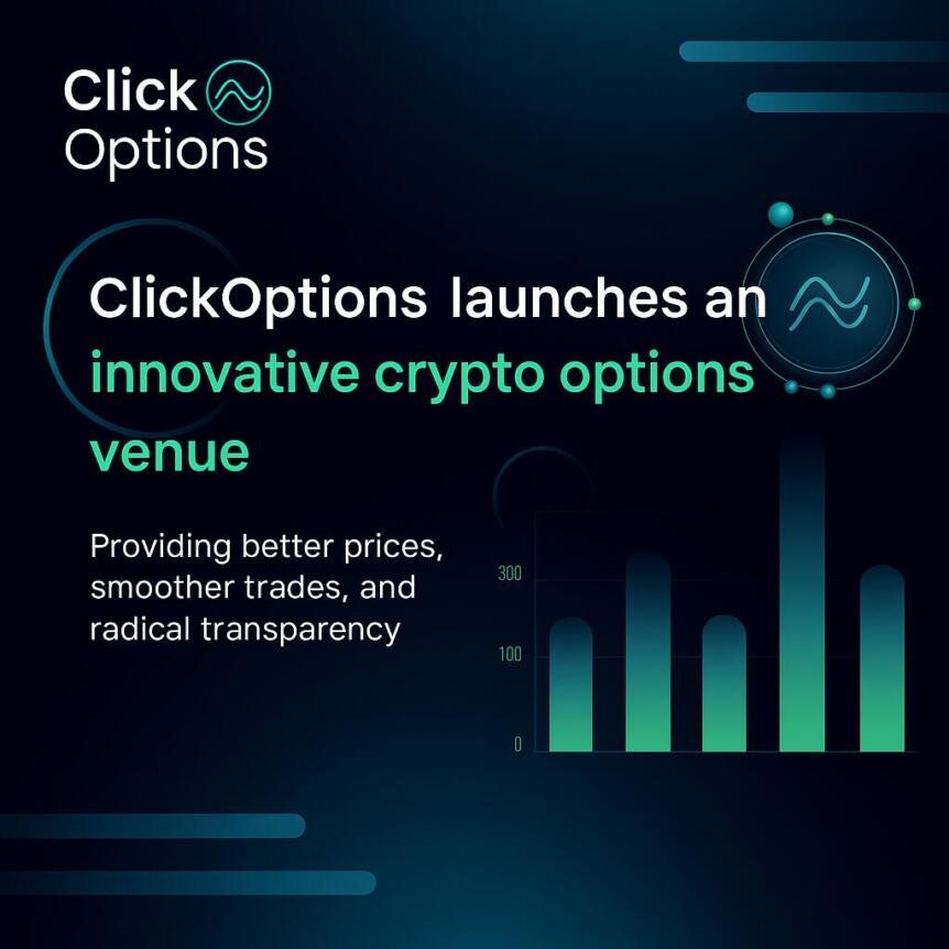 ClickOptions Launches A Crypto Options Venue Clickoptions Launches A Crypto Options Venue Built For Better Prices, Smoother Trades, And Radical Transparency