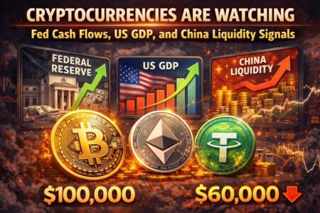 Cryptocurrencies Are Watching Fed Cash Flows, Us Gdp, And China Liquidity Signals