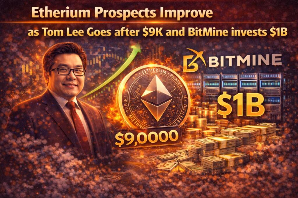 Etherium Prospects Improve as Tom Lee Goes after $9K and BitMine invests $1B