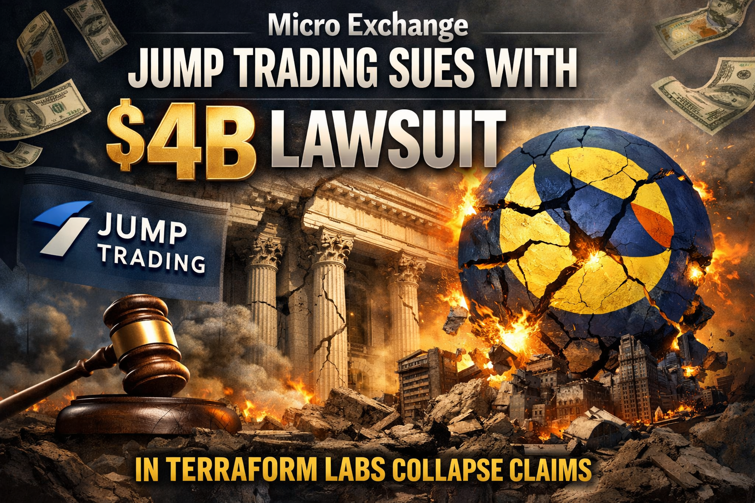 Micro Exchange Jump Trading Dient Rechtszaak van 4 Miljard In Terraform Labs Instorting Claims