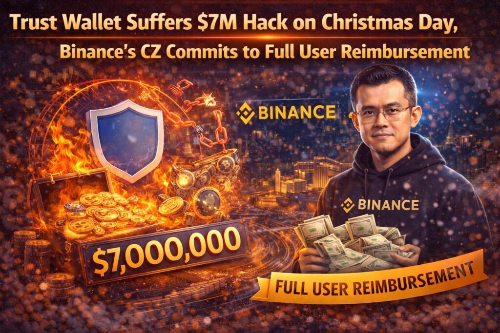 Trust Wallet Suffers $7M Hack on Christmas Day, Binance’s CZ Commits to Full User Reimbursement