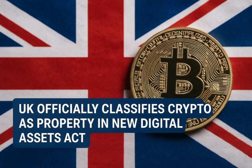 Uk Officially Classifies Crypto As Property In New Digital Assets Act