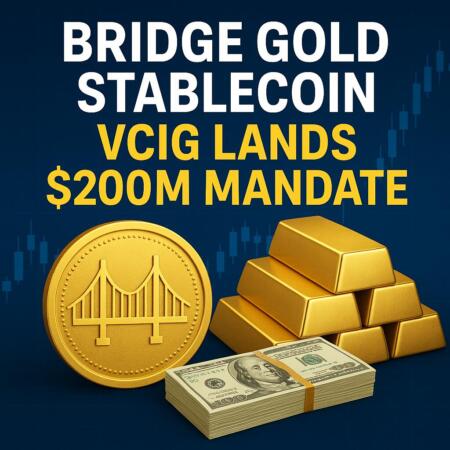 Bridge Gold Stablecoin: VCIG Lands $200M Mandate Bridge Gold Stablecoin: VCIG Lands $200M Mandate