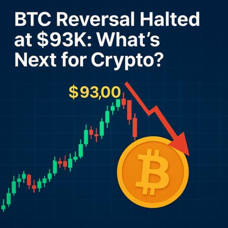 Btc Reversal Halted At $93k: What’s Next For Crypto?