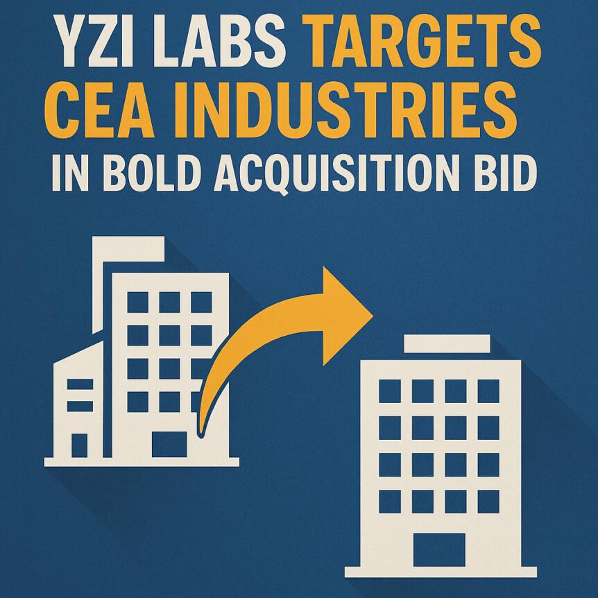 Yzi Labs Targets Cea Industries In Bold Acquisition Bid