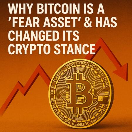 Why Bitcoin Is A 'fear Asset' & Has Changed Its Crypto Stance