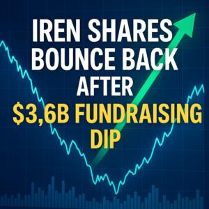 IREN Shares Bounce Back After $3.6B Fundraising Dip Iren Shares Bounce Back After $3.6b Fundraising Dip