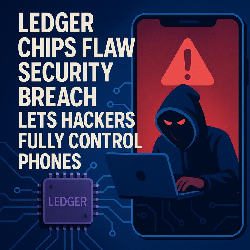 Ledger Chips Flaw Security Breach Lets Hackers Fully Control Phones Ledger Chips Flaw Security Breach Lets Hackers Fully Control Phones